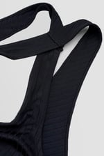Criss-Cross Back Ribbed Bodysuit