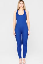 Criss-Cross Back Ribbed Bodysuit