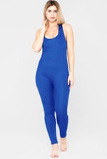 Criss-Cross Back Ribbed Bodysuit