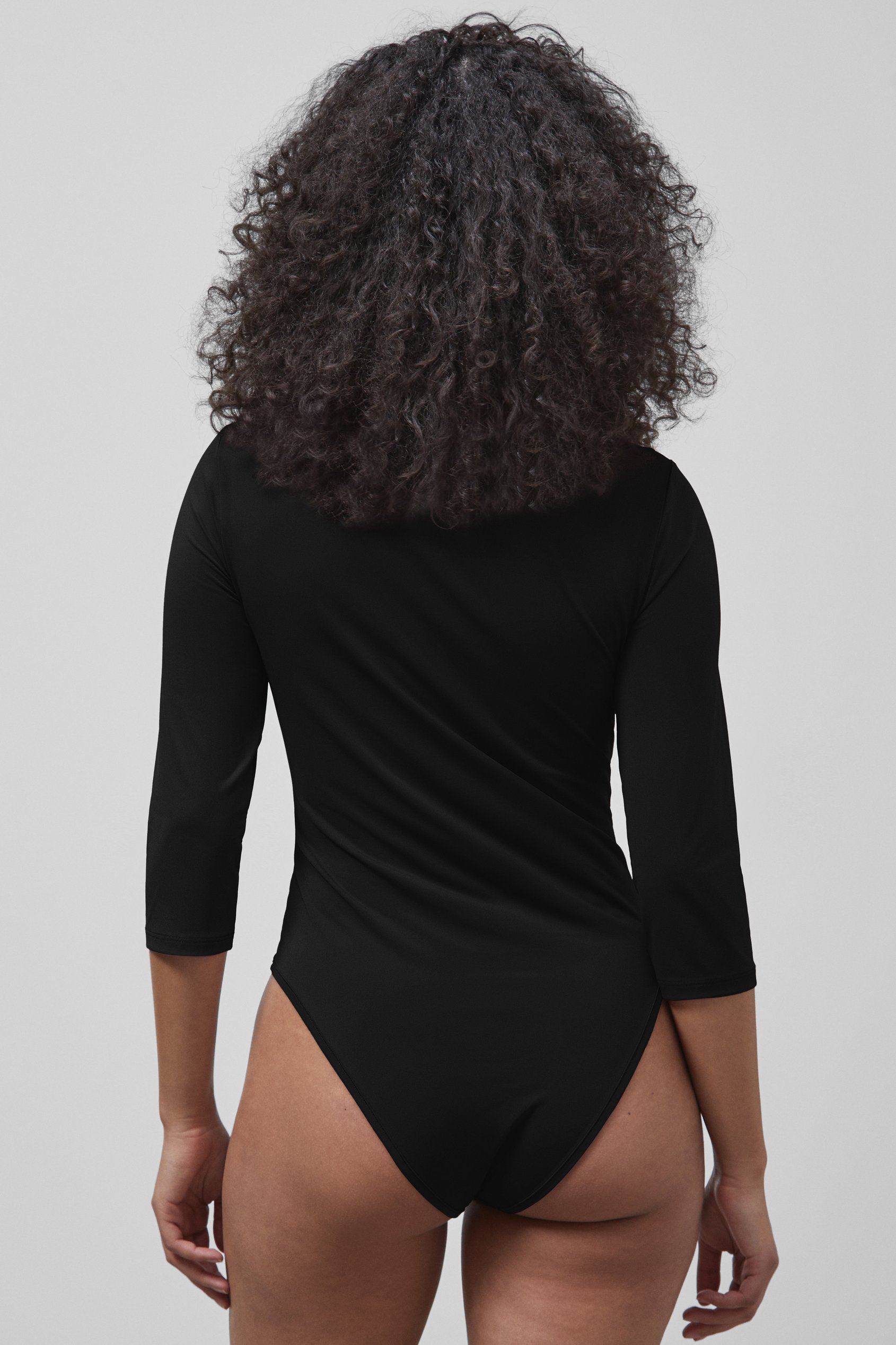 Black Slim Body Suit