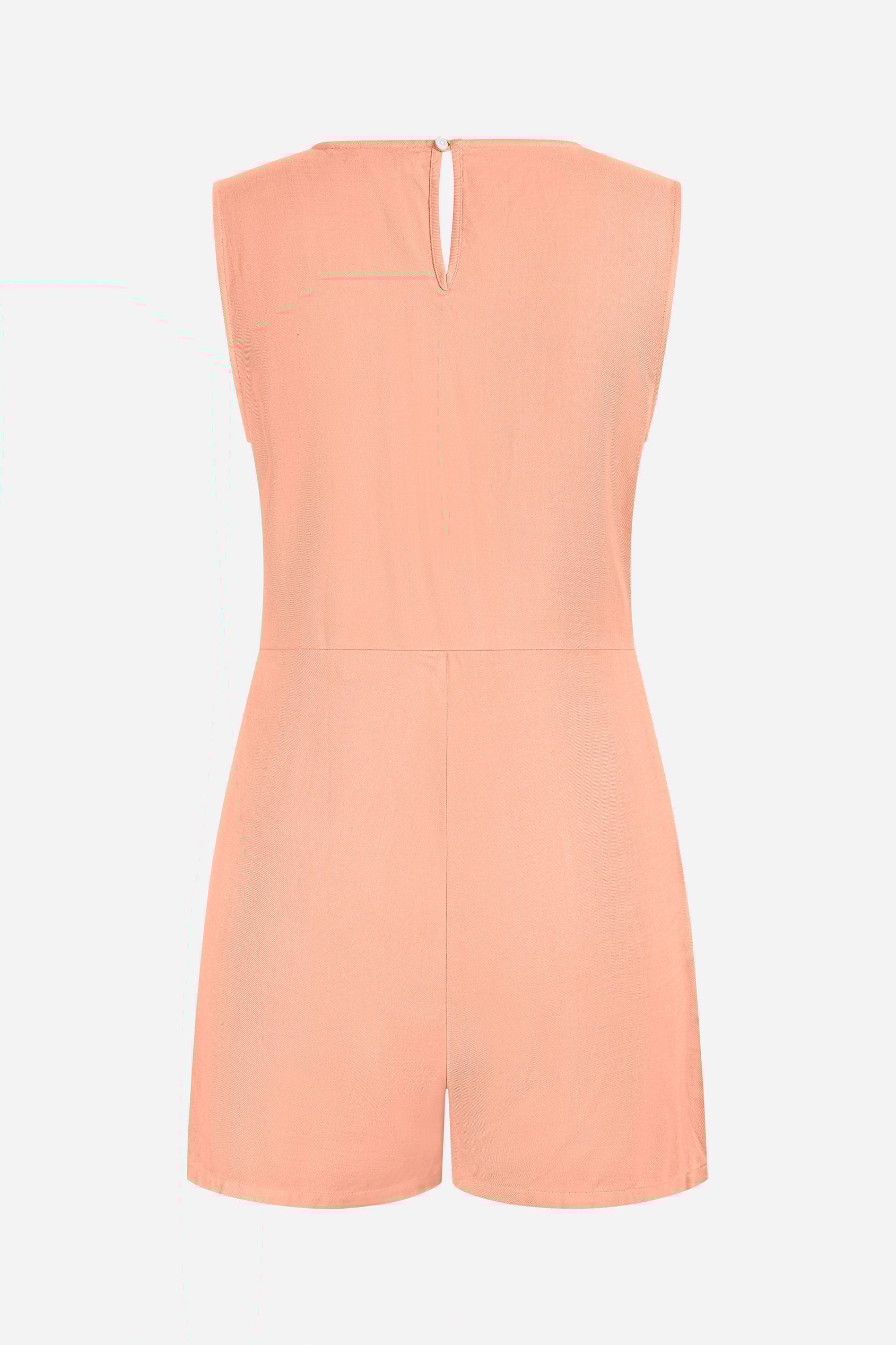 V-Neck Sleeveless Viscose Playsuit