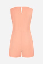 V-Neck Sleeveless Viscose Playsuit