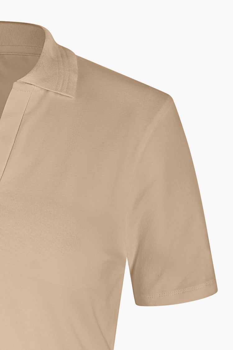 V-Neck Polo Shirt