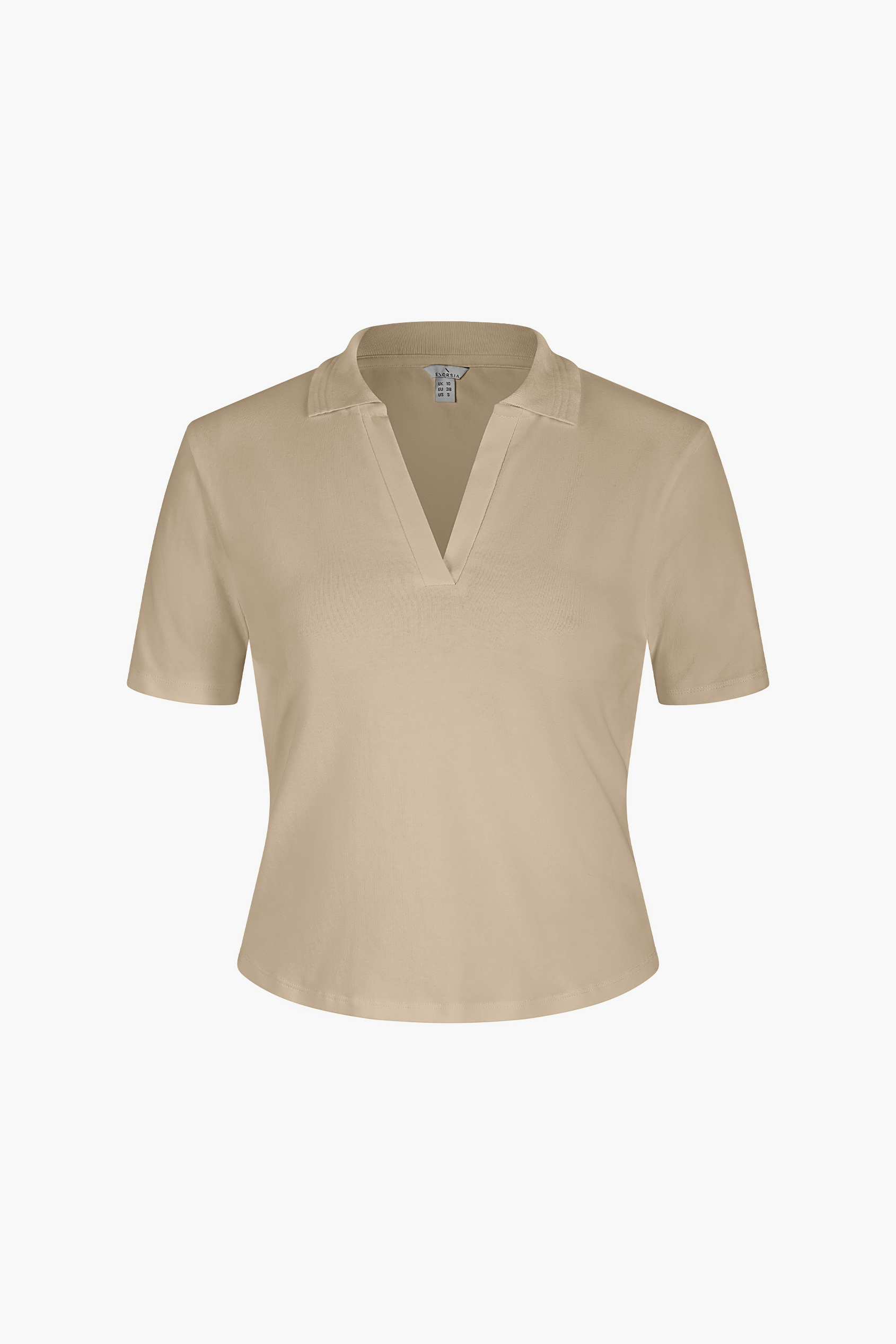 V-Neck Polo Shirt
