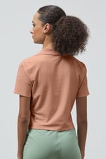 V-Neck Polo Shirt