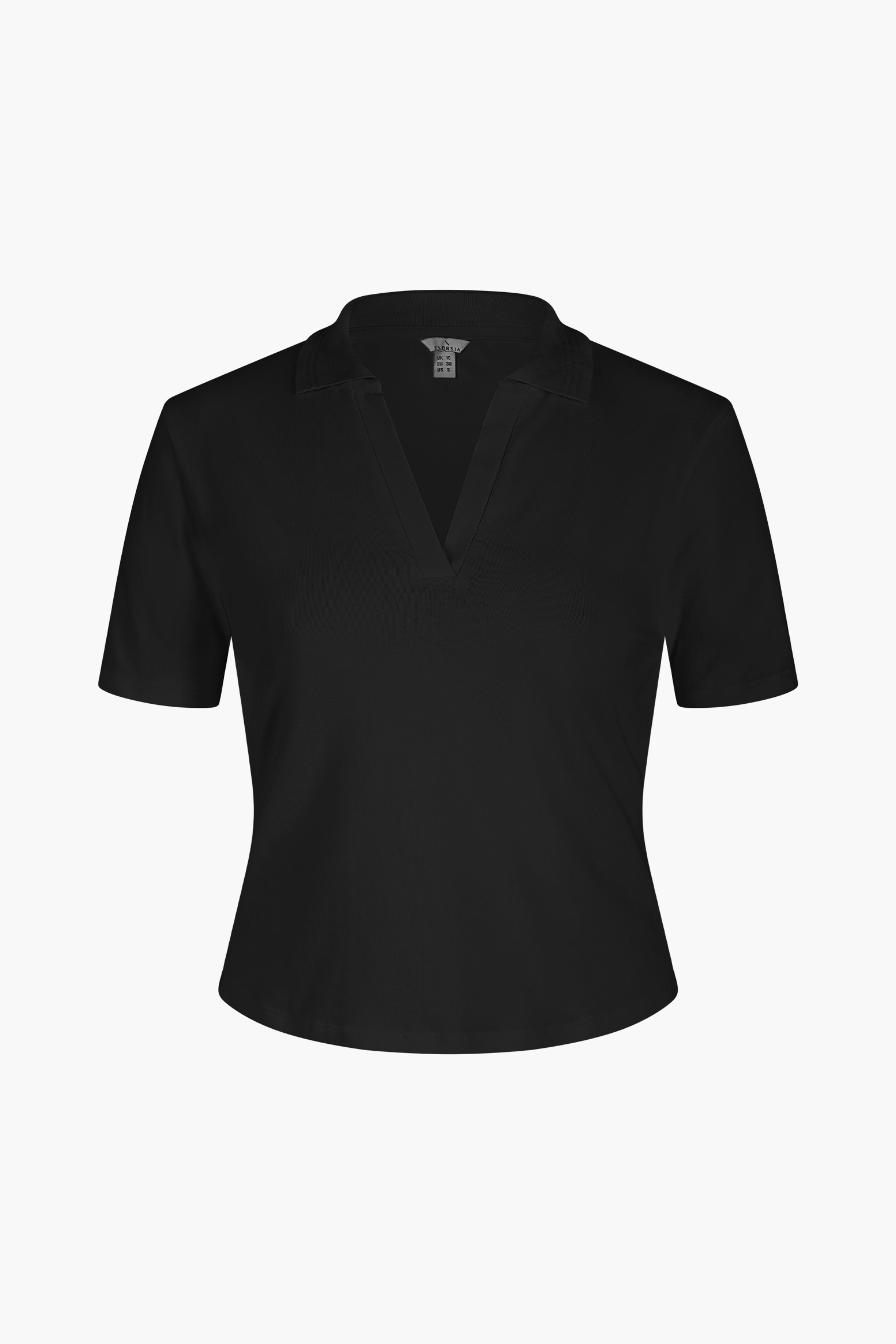 V-Neck Polo Shirt