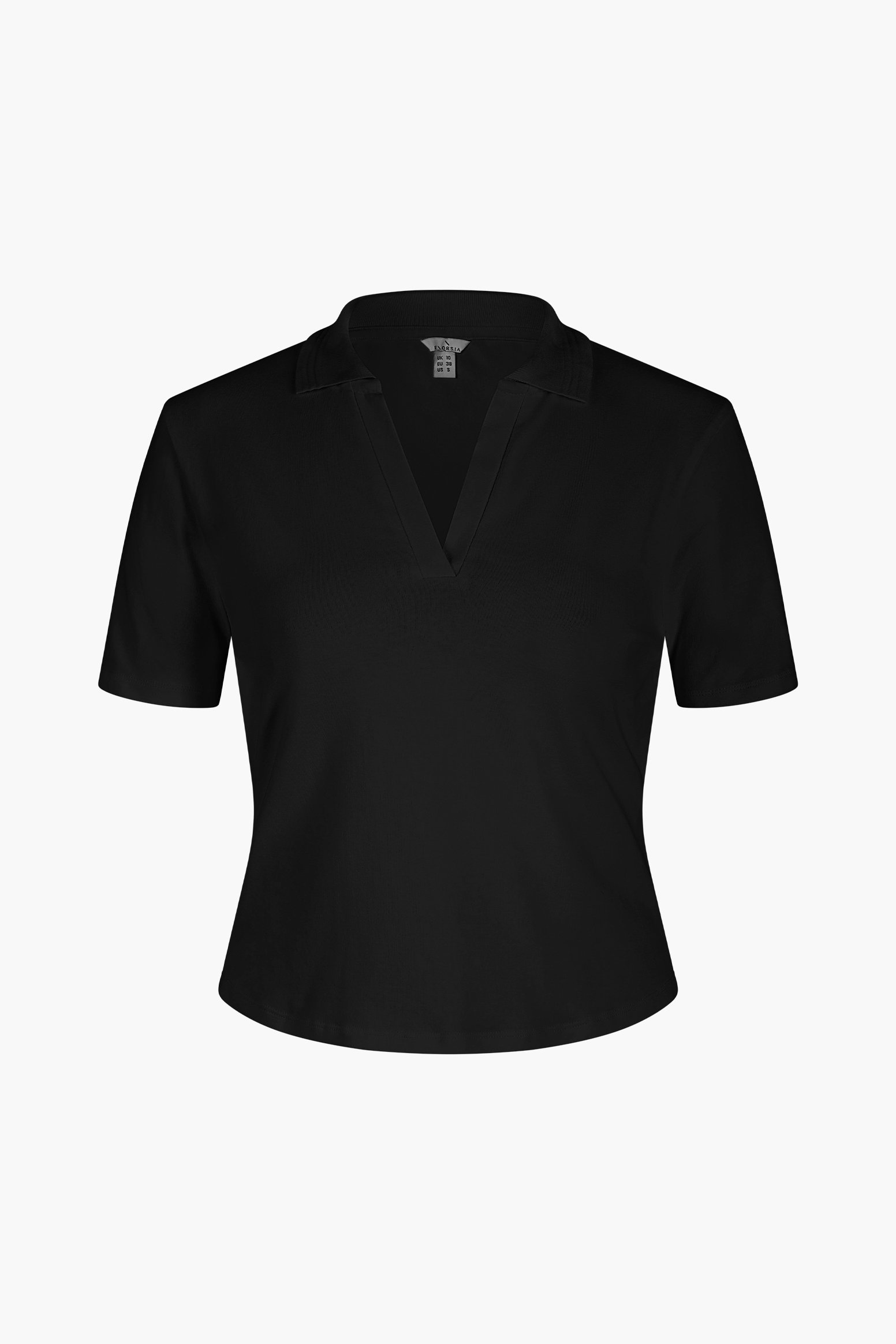 V-Neck Polo Shirt