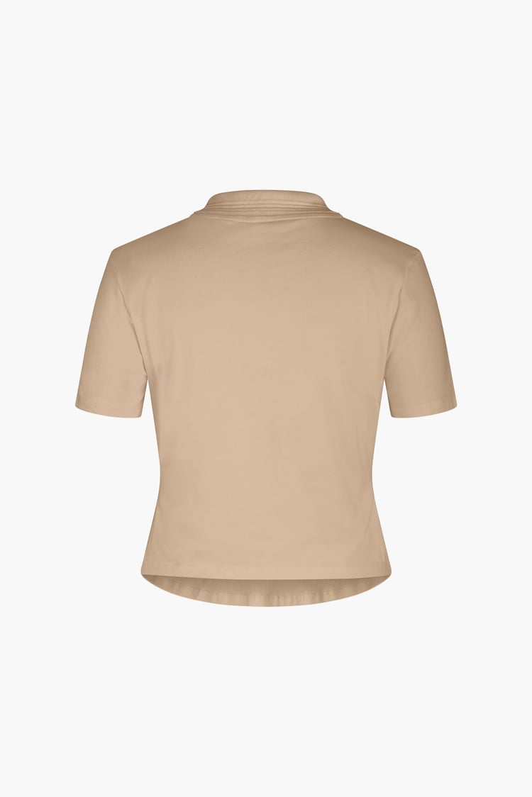 V-Neck Polo Shirt