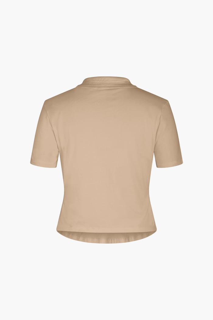 V-Neck Polo Shirt