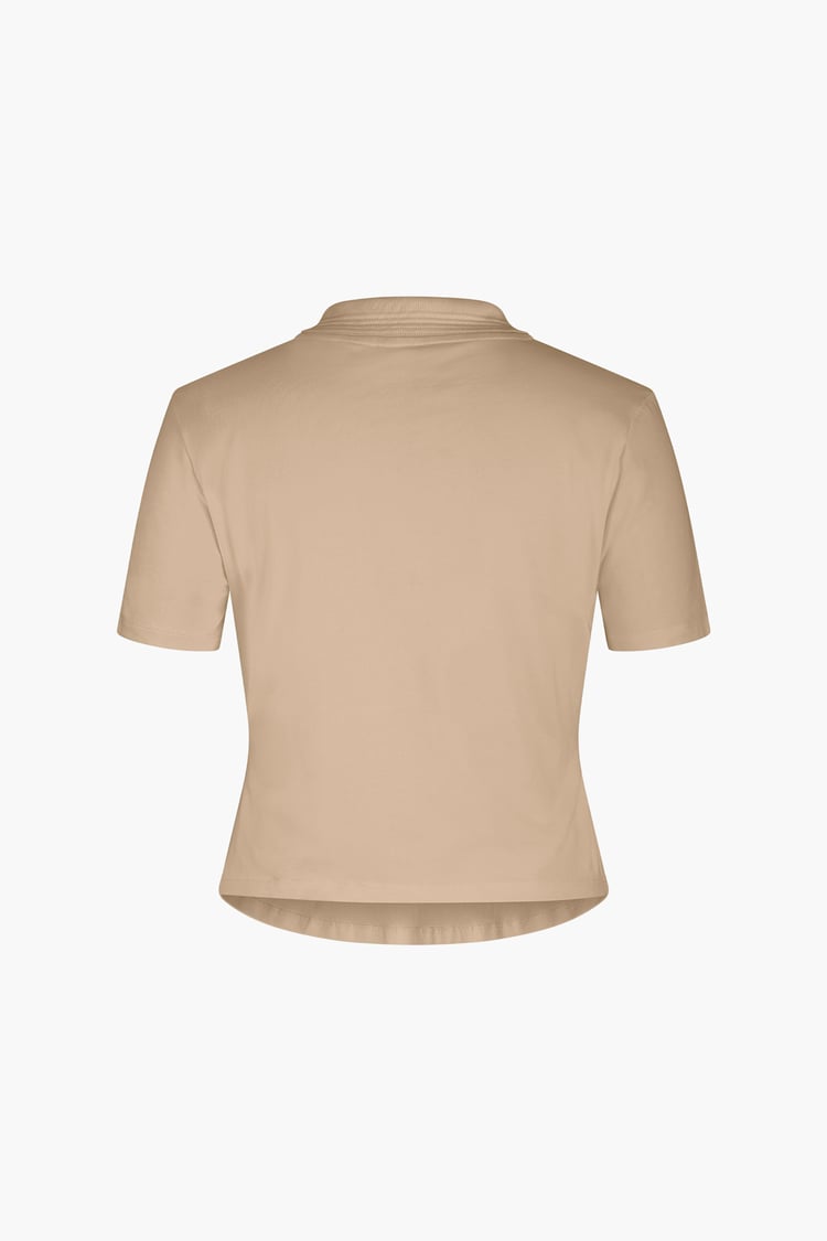 V-Neck Polo Shirt
