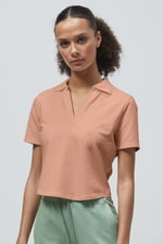 V-Neck Polo Shirt