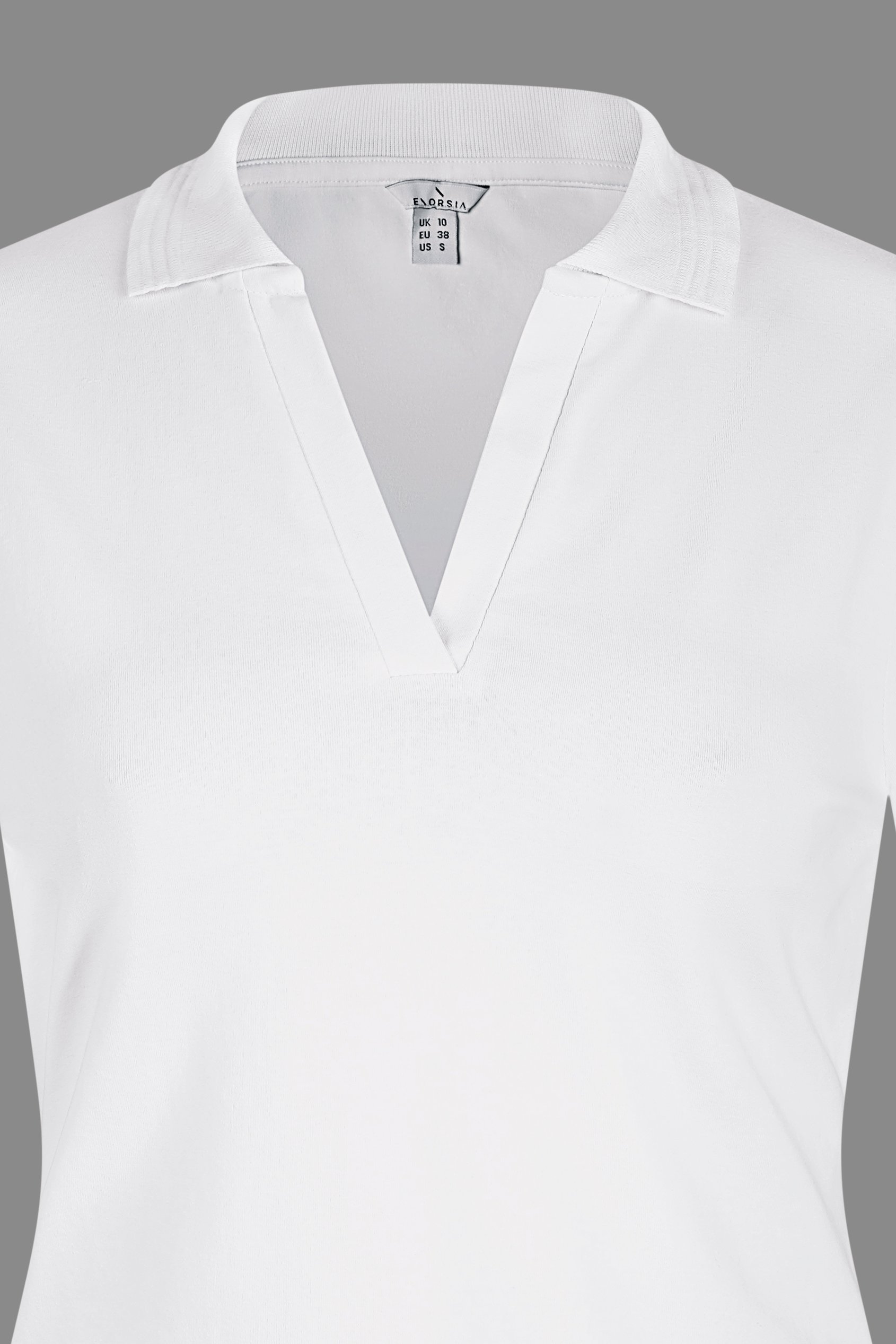V-Neck Polo Shirt