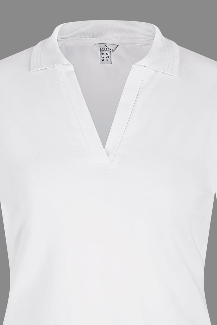 V-Neck Polo Shirt