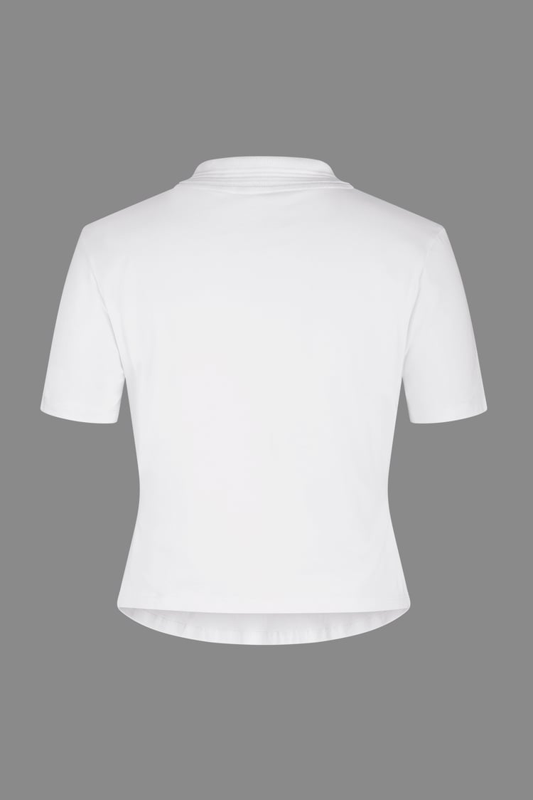 V-Neck Polo Shirt