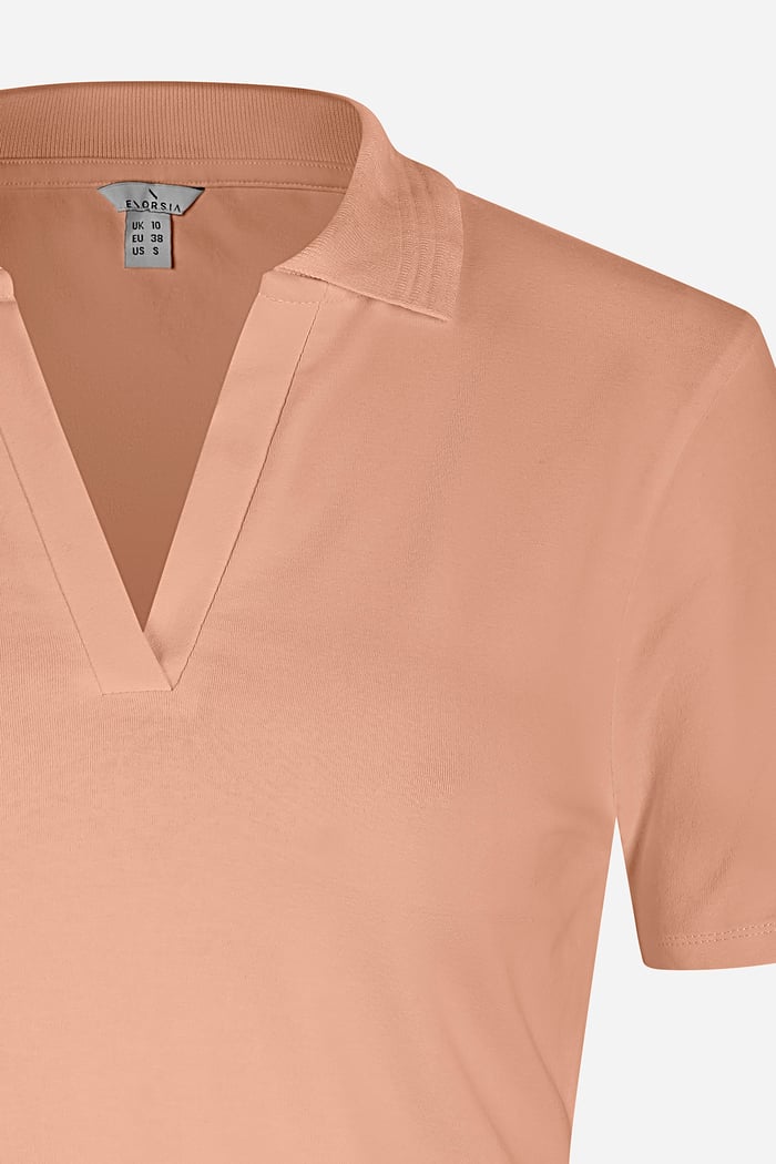 V-Neck Polo Shirt