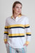 Women's Rugby Polo With Contrast Stripes