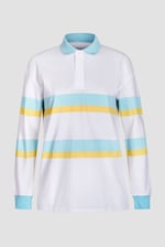 Women's Rugby Polo With Contrast Stripes