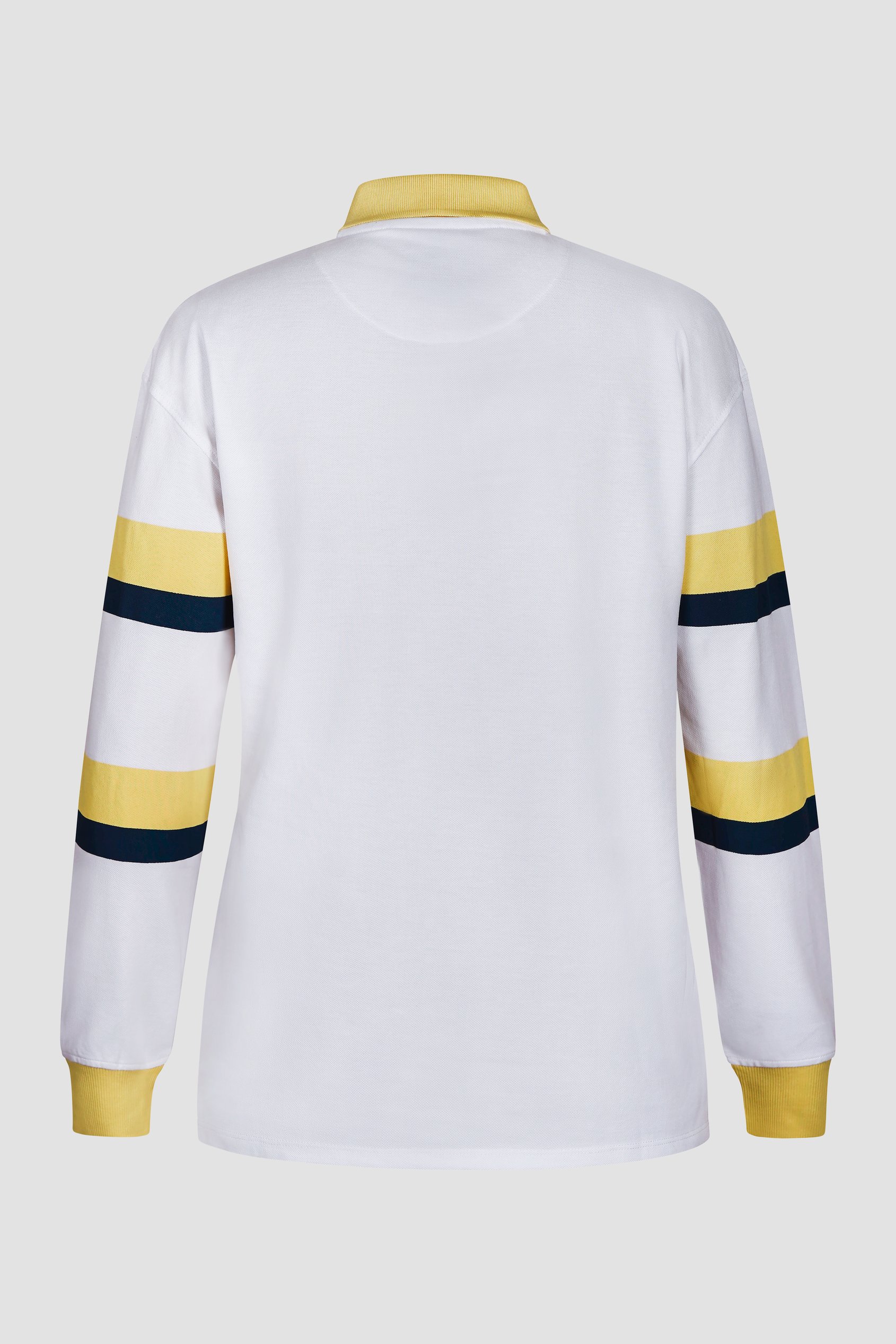 Women's Rugby Polo With Contrast Stripes