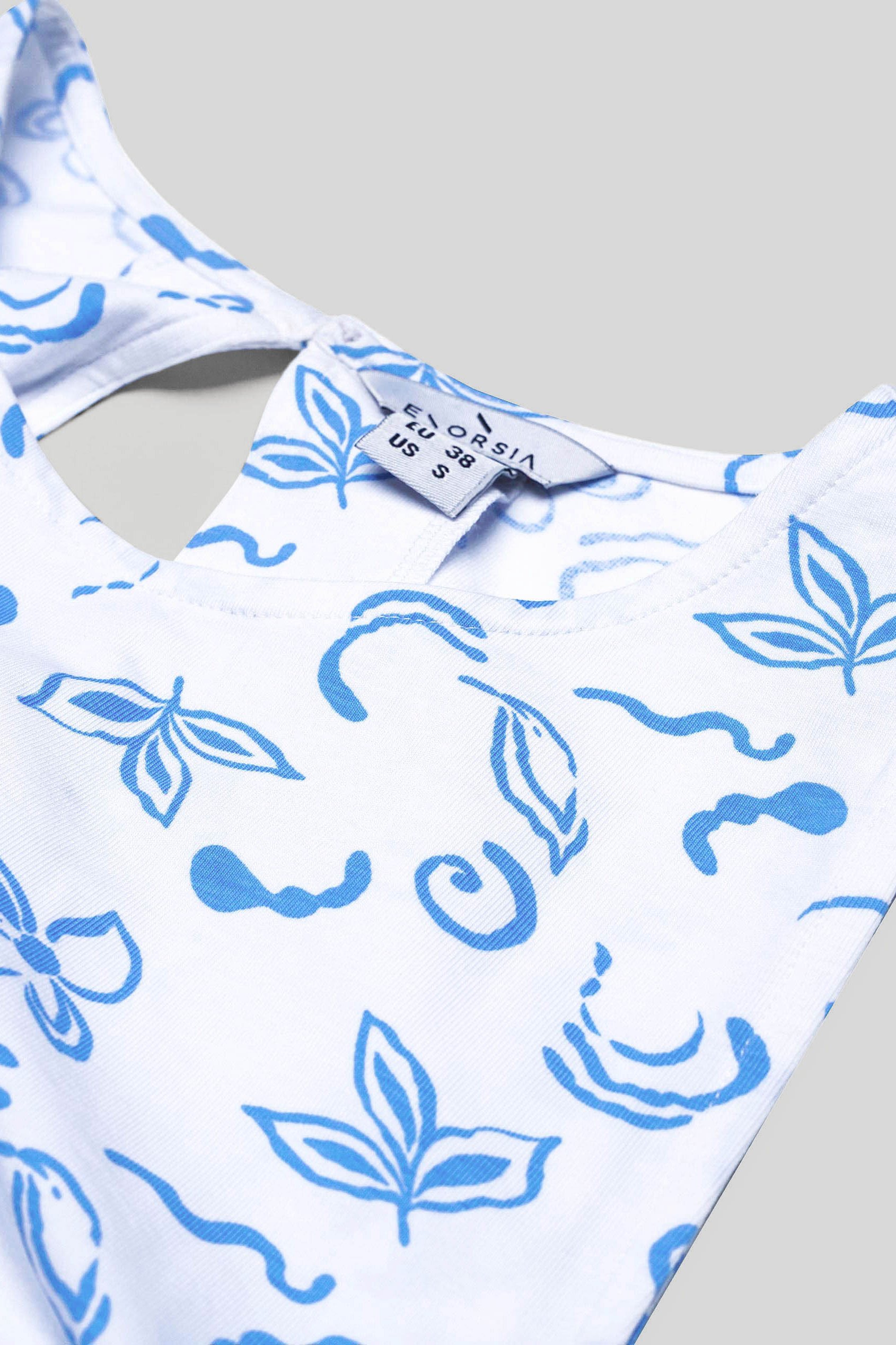 Sleeveless All Over Print Playsuit