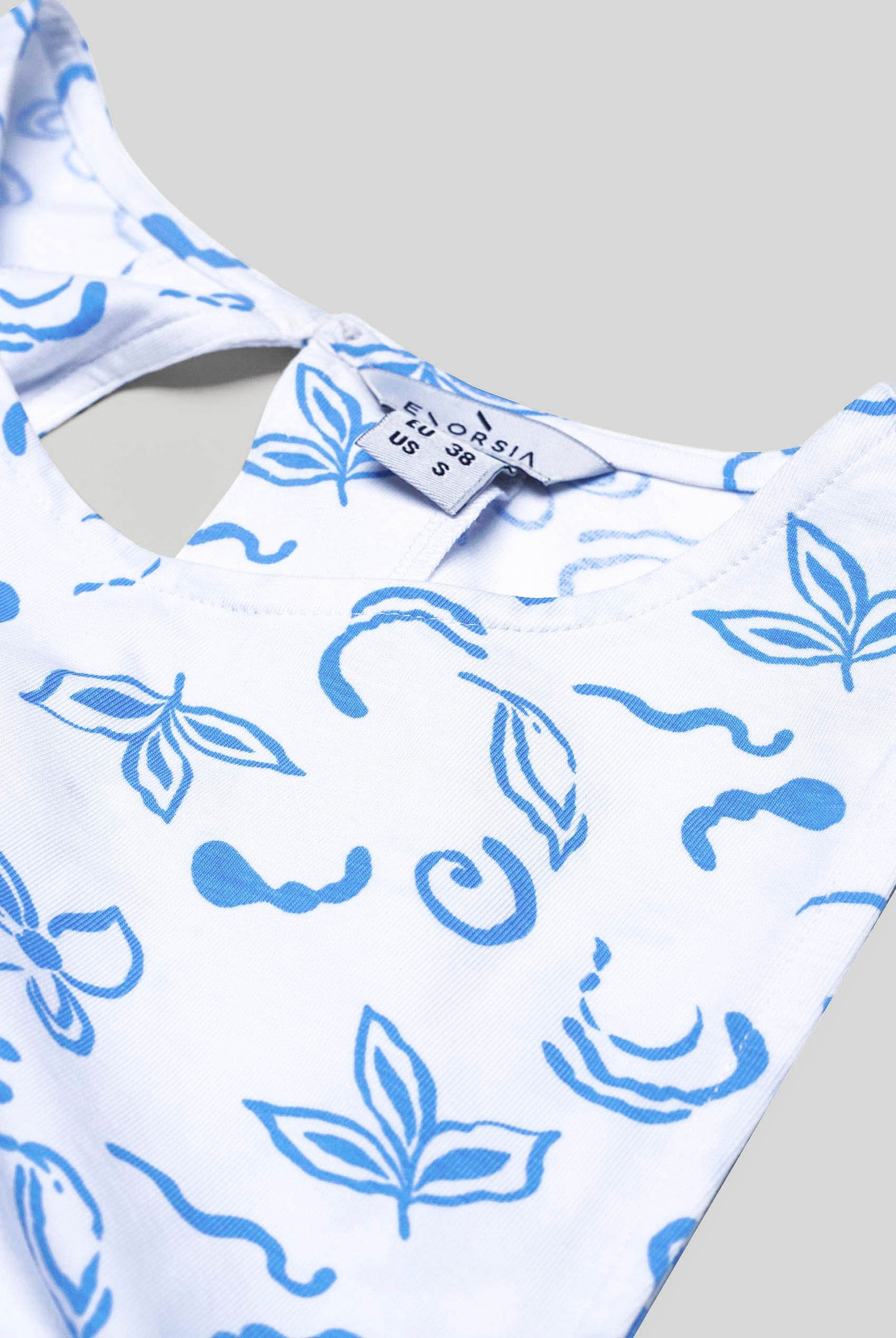 Sleeveless All Over Print Playsuit