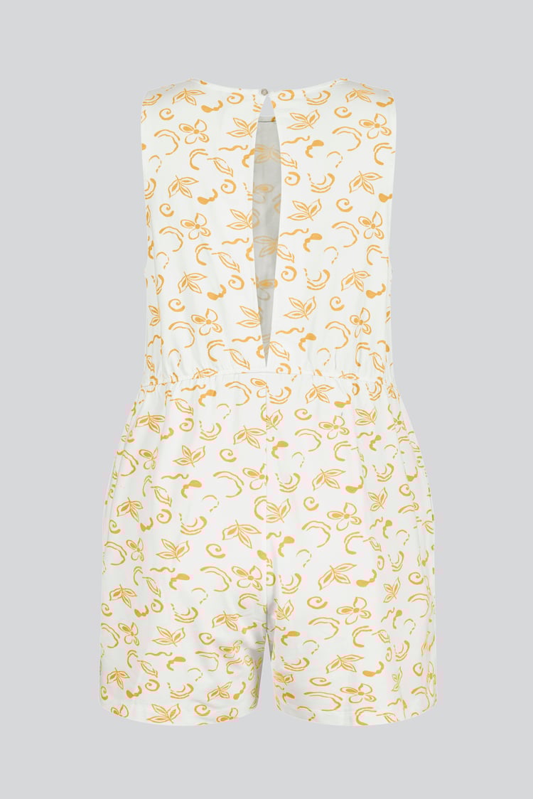 Sleeveless All Over Print Playsuit