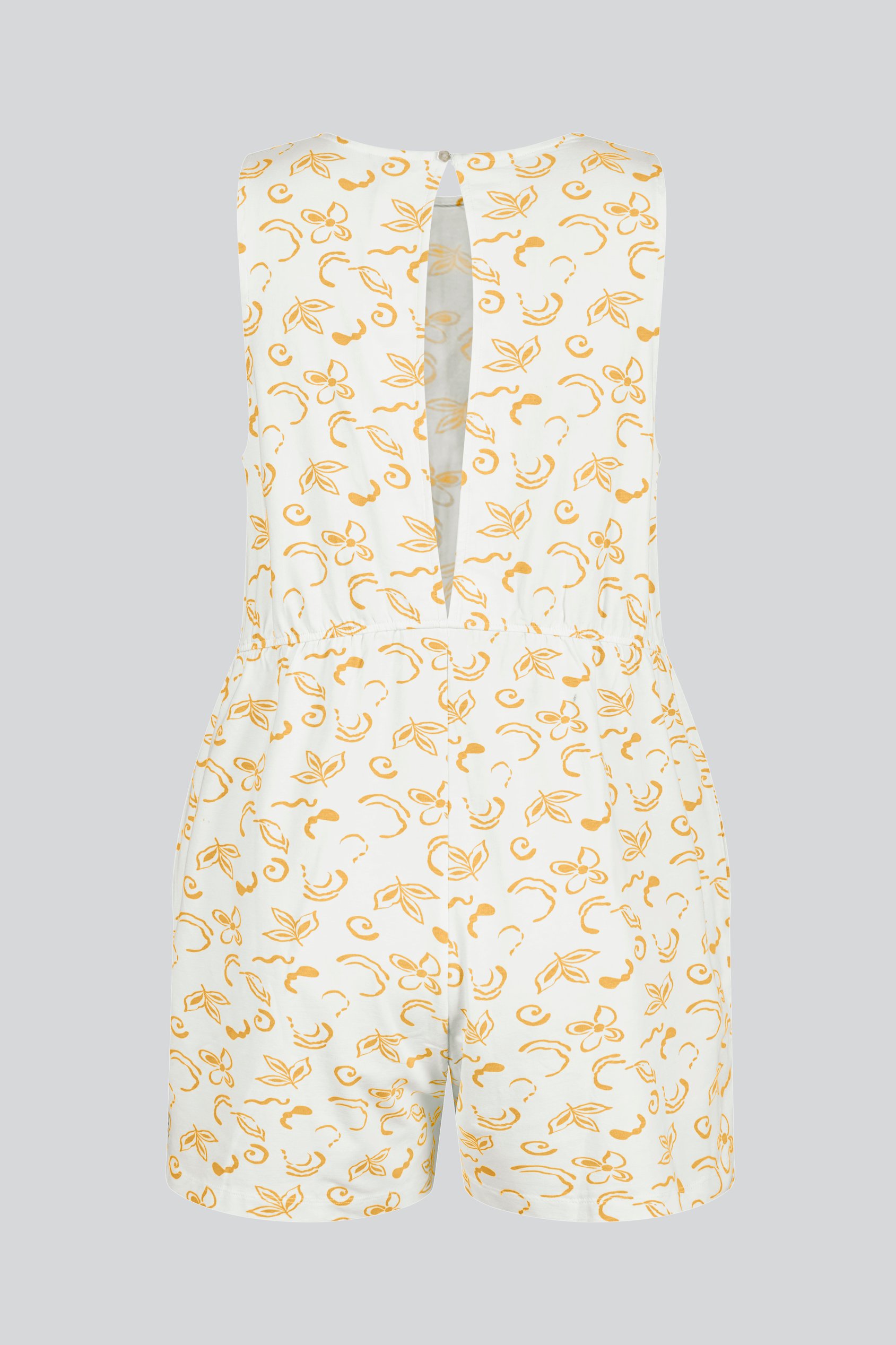 Sleeveless All Over Print Playsuit