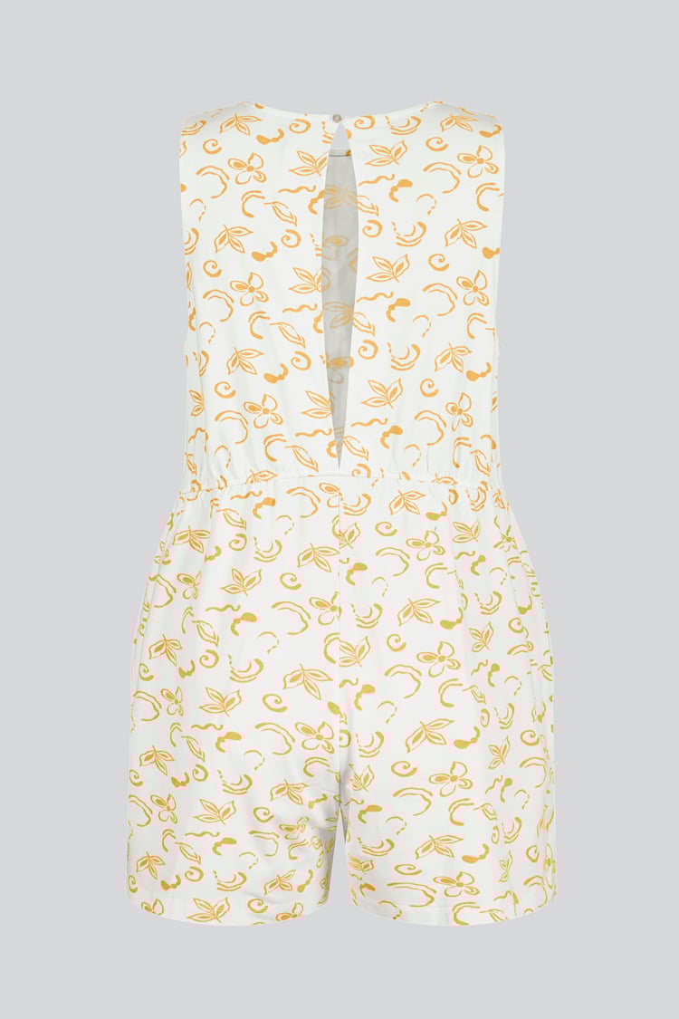 Sleeveless All Over Print Playsuit