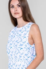 Sleeveless All Over Print Playsuit