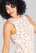 Sleeveless All Over Print Playsuit