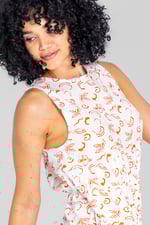 Sleeveless All Over Print Playsuit