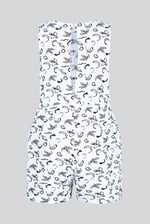 Sleeveless All Over Print Playsuit