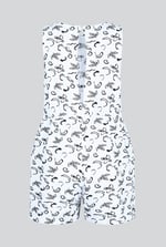 Sleeveless All Over Print Playsuit