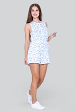 Sleeveless All Over Print Playsuit