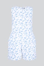 Sleeveless All Over Print Playsuit