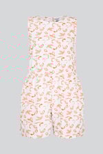 Sleeveless All Over Print Playsuit