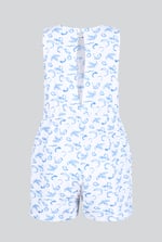 Sleeveless All Over Print Playsuit