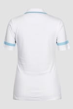 Cornelia stripe  Short Sleeve Polo Shirt