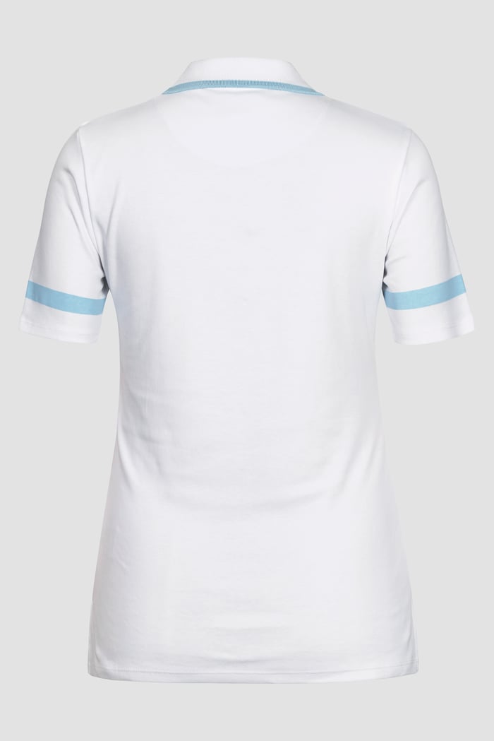 Cornelia stripe  Short Sleeve Polo Shirt