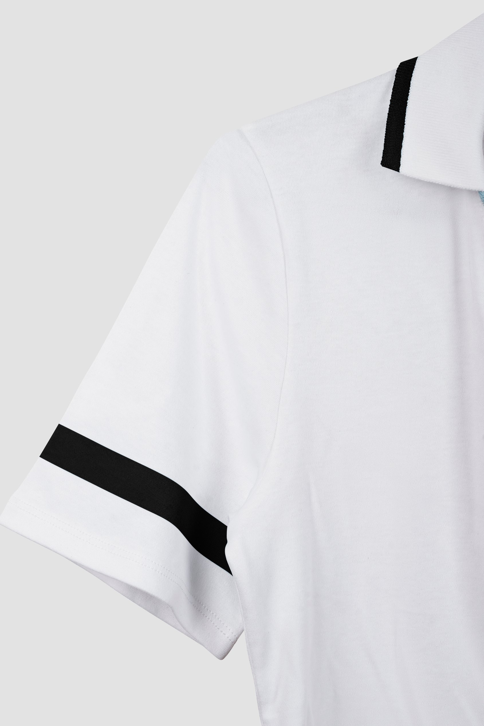 Cornelia stripe  Short Sleeve Polo Shirt