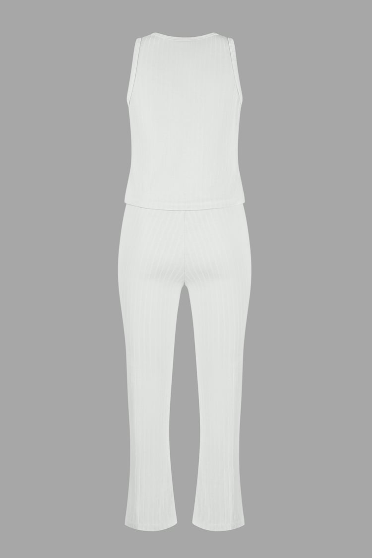 Comfortable Ribbed Lounge Set