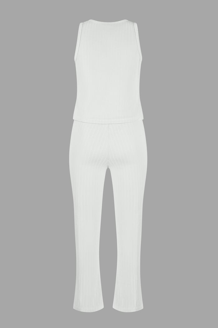 Comfortable Ribbed Lounge Set