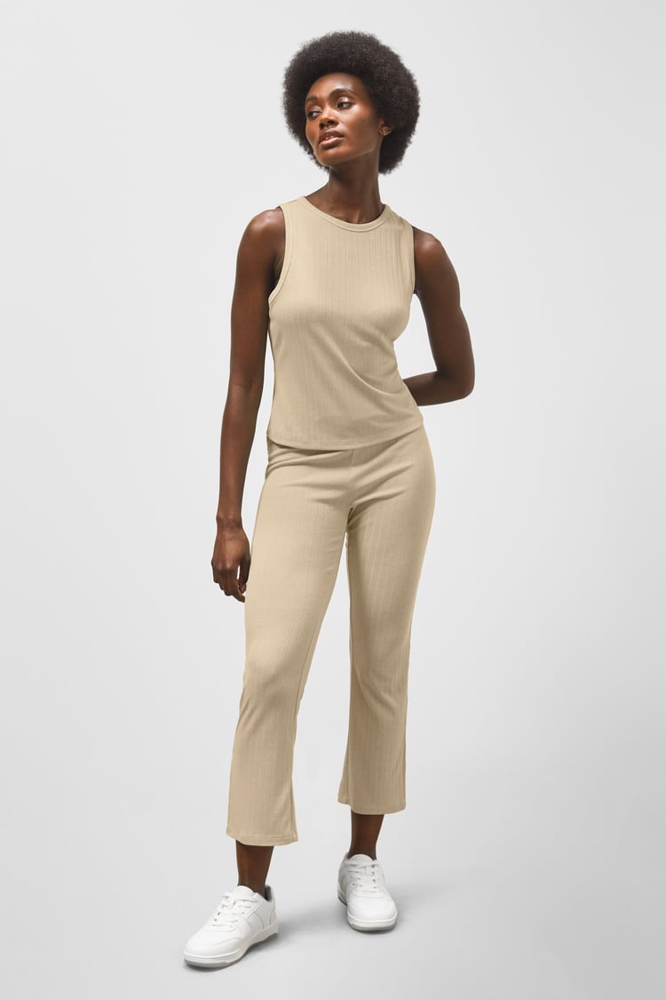 Comfortable Ribbed Lounge Set