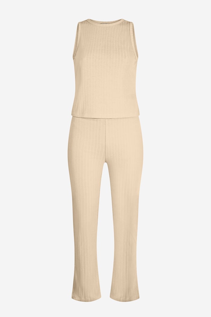 Comfortable Ribbed Lounge Set