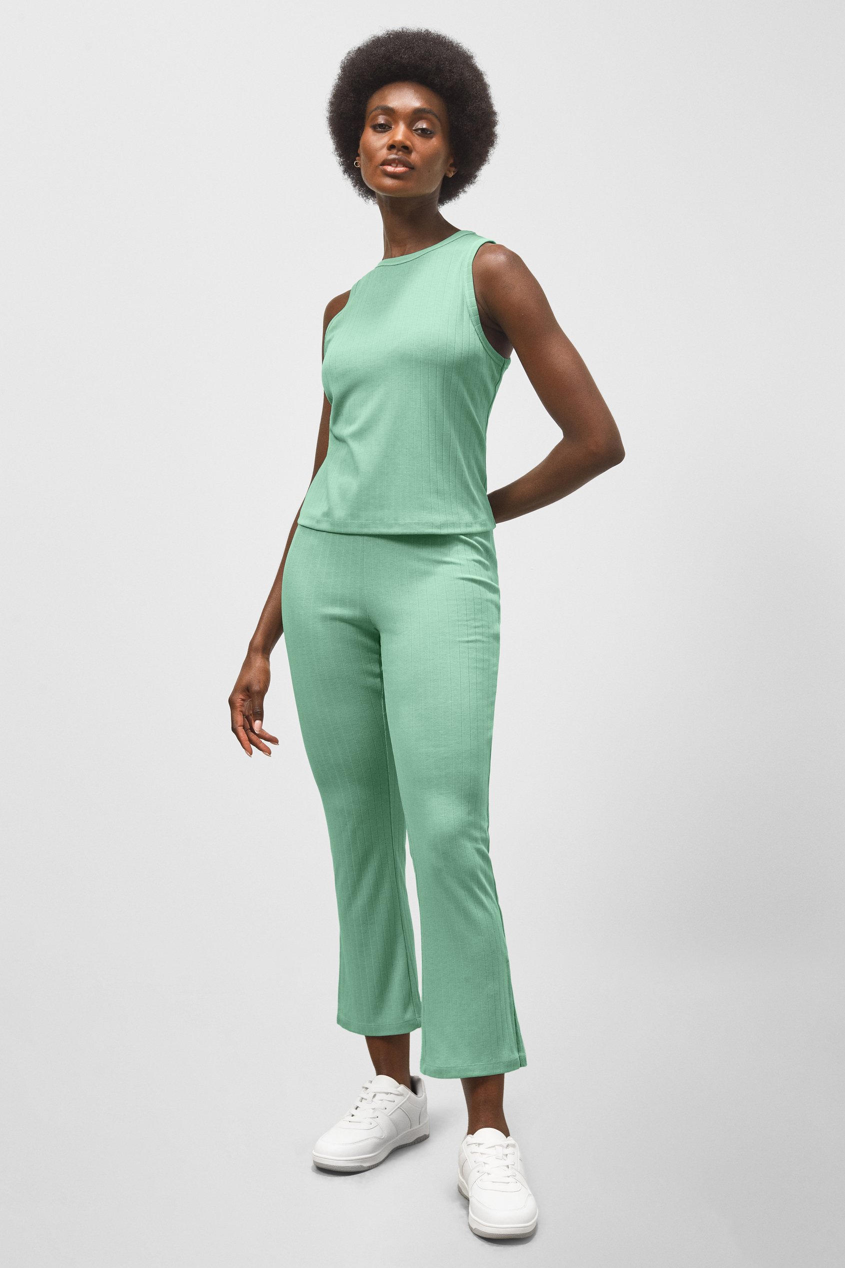 Comfortable Ribbed Lounge Set