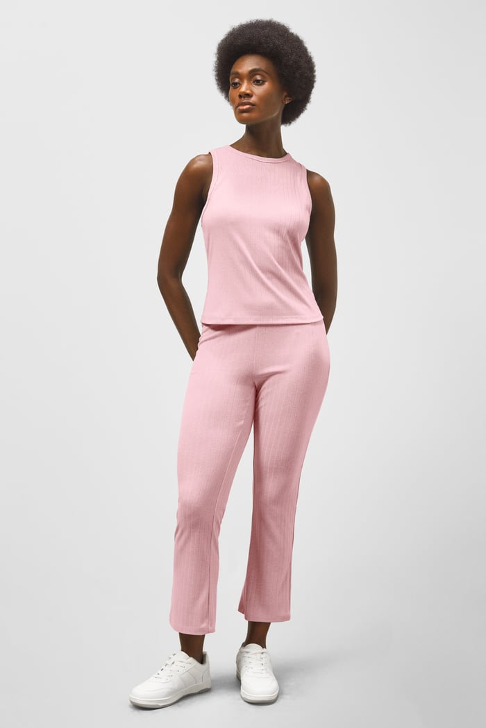 Comfortable Ribbed Lounge Set