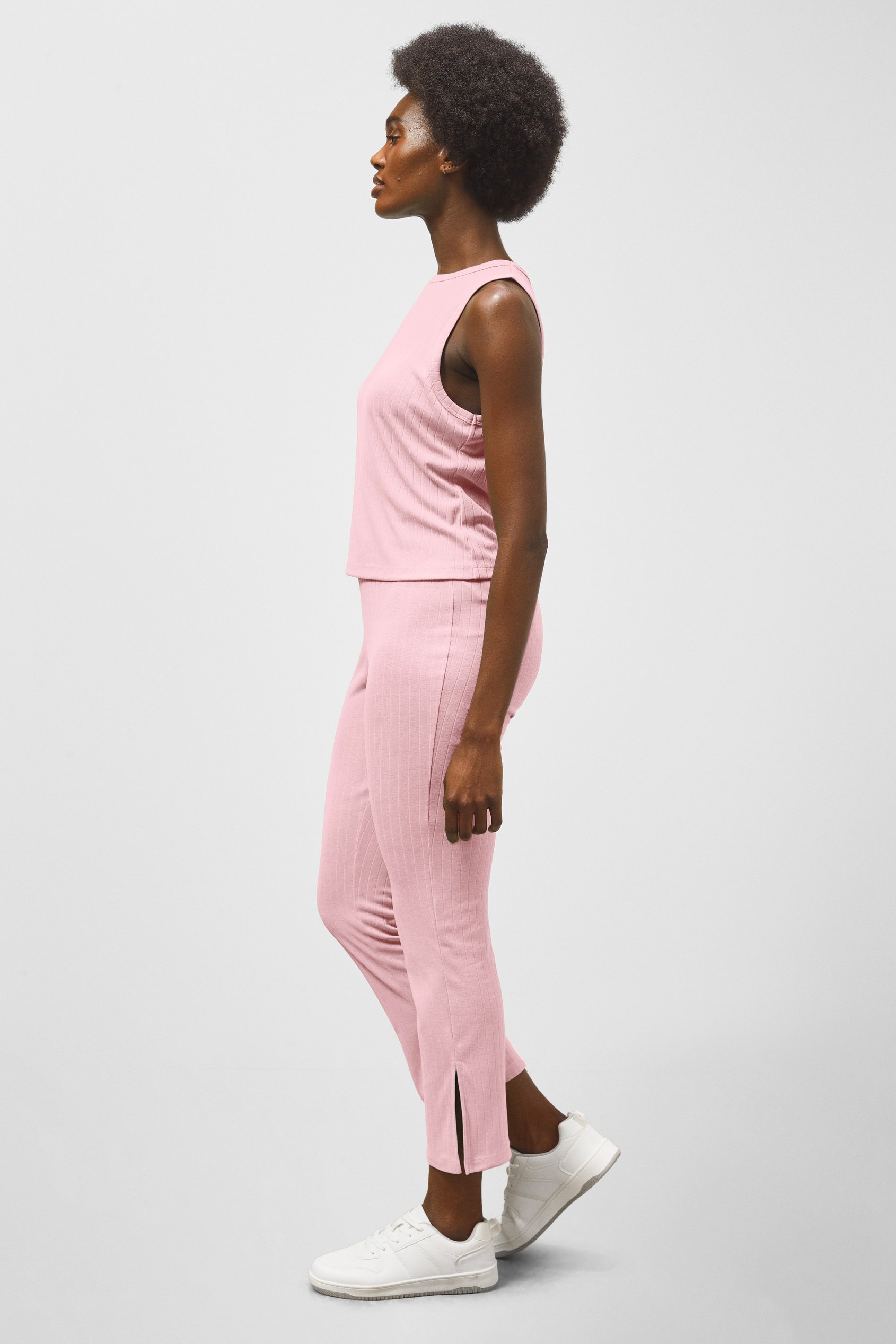 Comfortable Ribbed Lounge Set