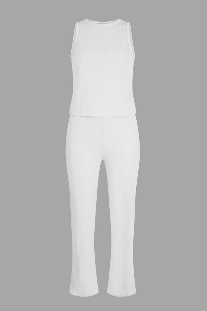 Comfortable Ribbed Lounge Set