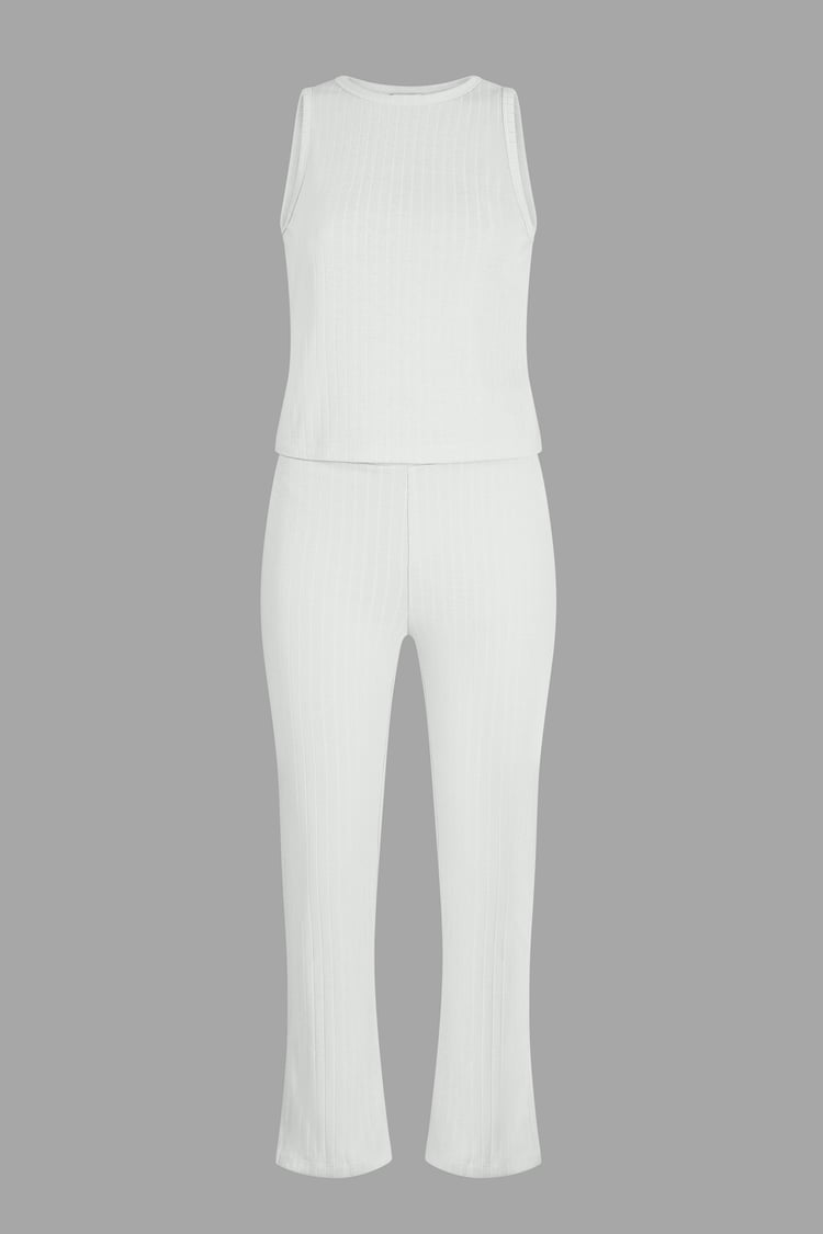 Comfortable Ribbed Lounge Set