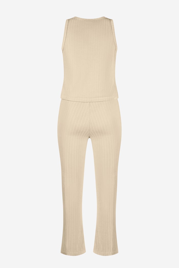 Comfortable Ribbed Lounge Set