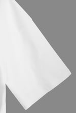 Twin Tipped Collar Cropped Polo Shirt